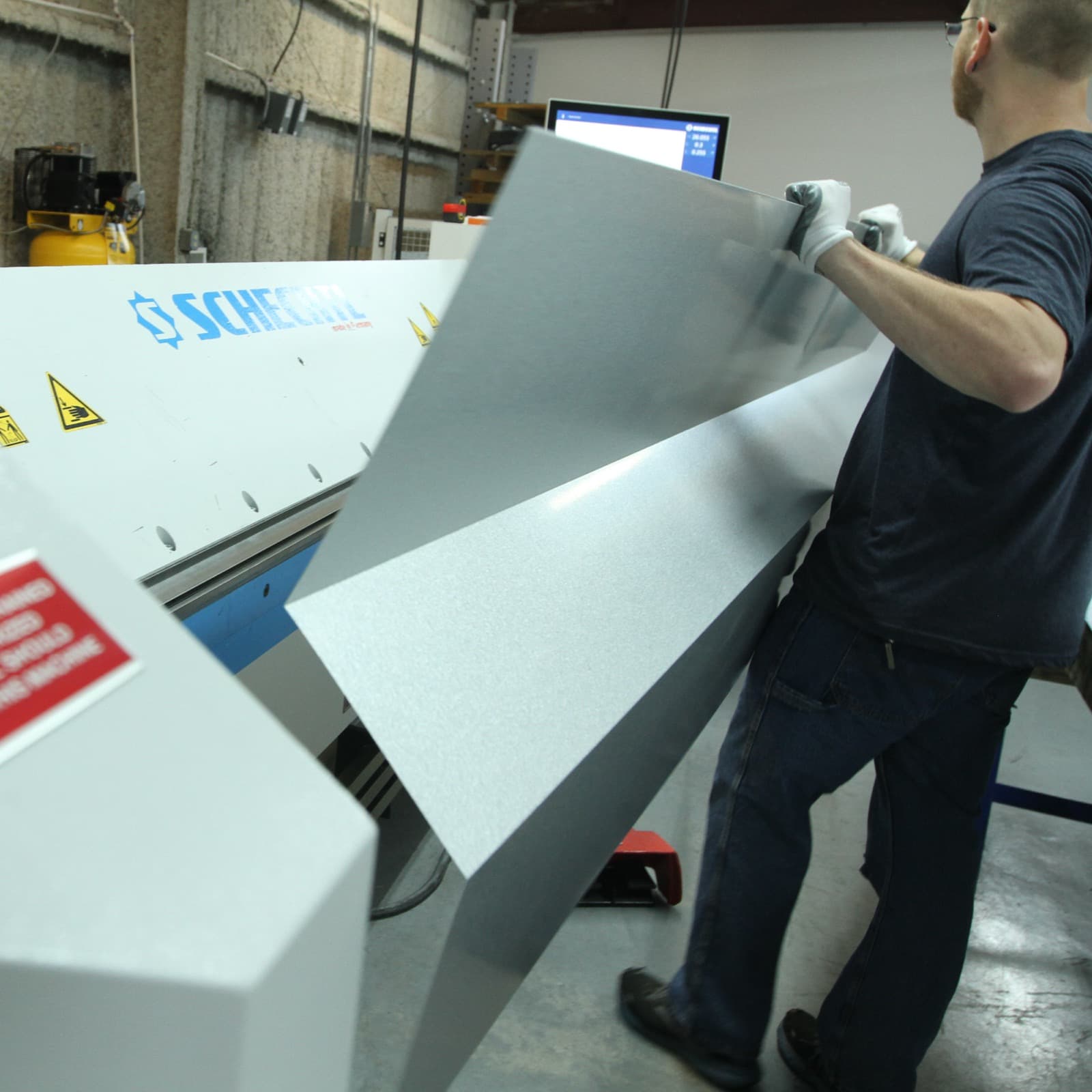 Custom-fabricated Z-flashing and metal trim from the Superb Metals shop